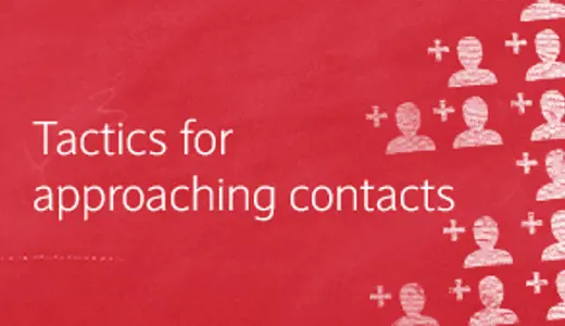 Tactics for approaching contacts