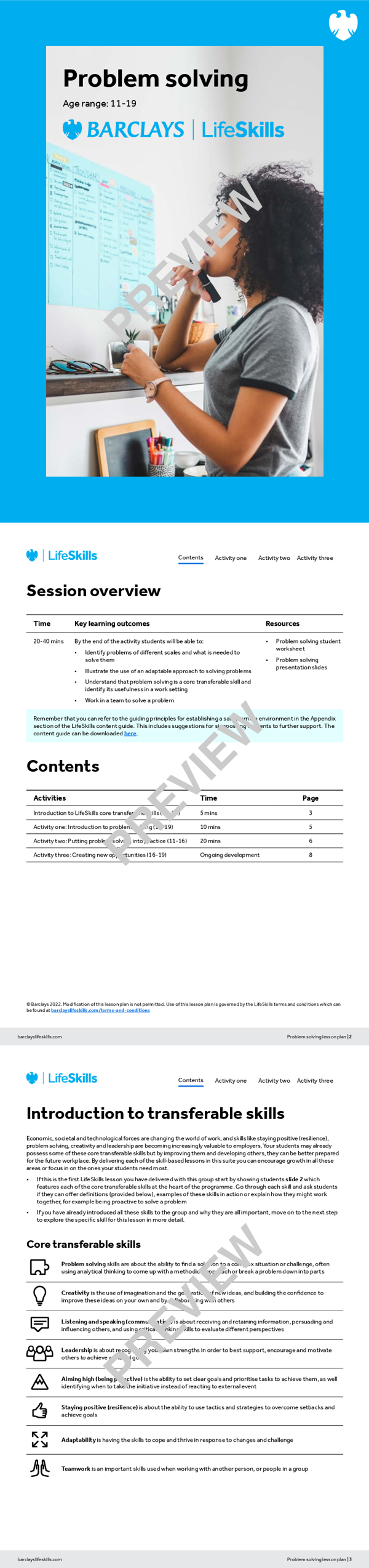 lesson plan about problem solving lesson plan about problem solving