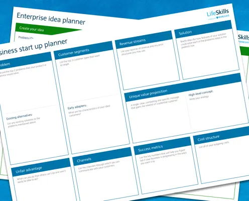 Business start up planner