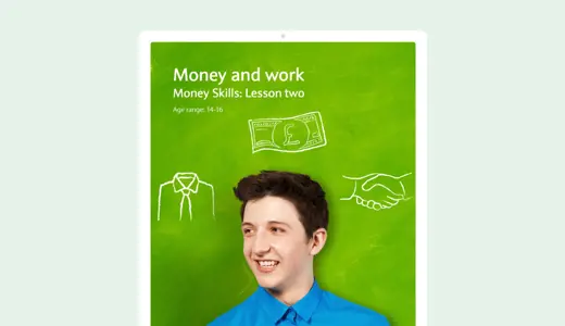 Money skills lesson two: Money and work