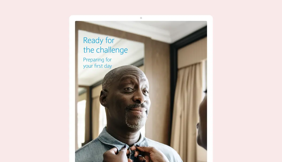 Preparing for your first day
