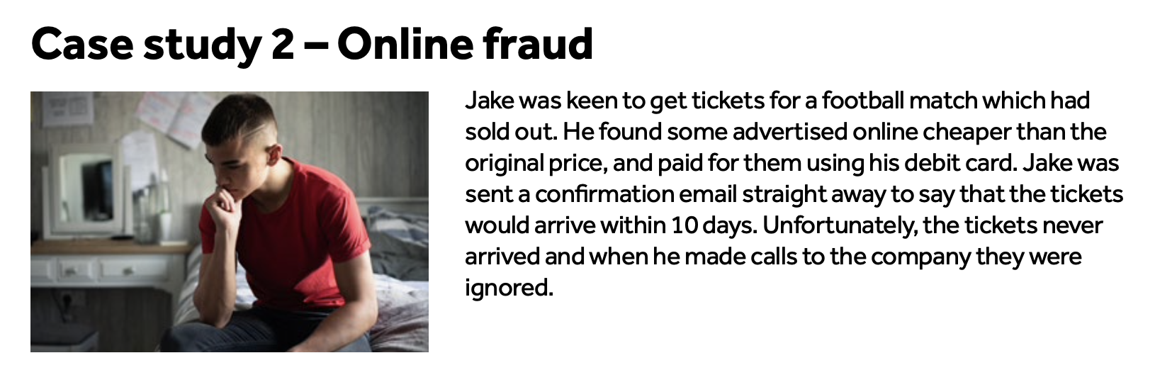 Jake - Online Fraud