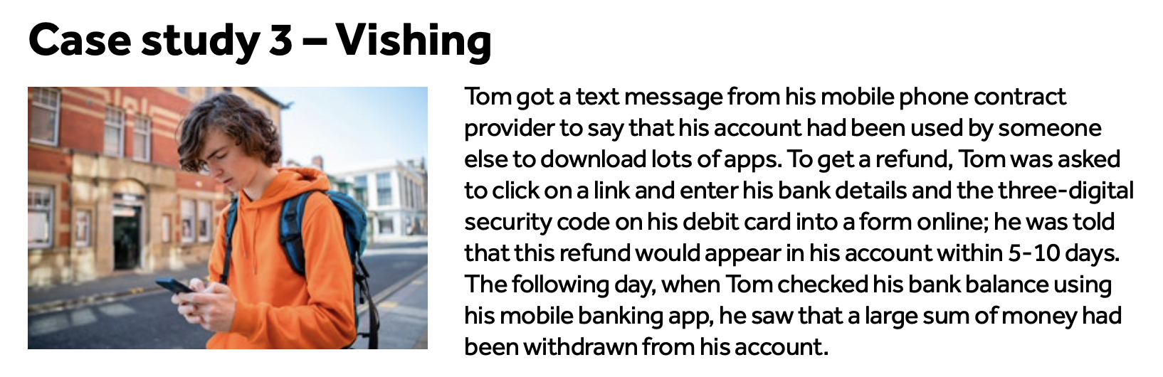 Tom - Vishing